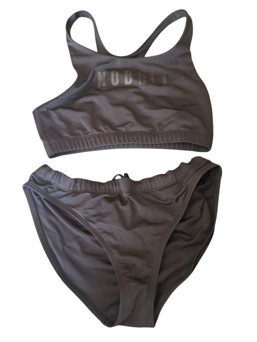 NOBULL Two-Piece Swimsuit Bikini Small/Medium Black
